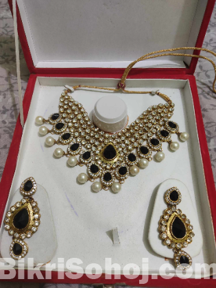 Original indian kundan jewelery set